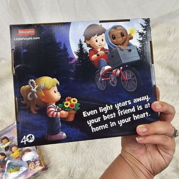 Little People Collector E.T. The Extra-Terrestrial 3pc Fisher Price Figures New - Picture 6 of 7